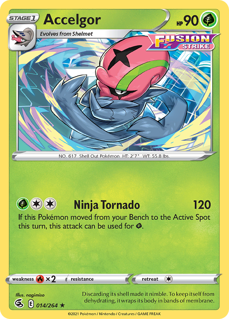 Fusion Strike Accelgor #14/264